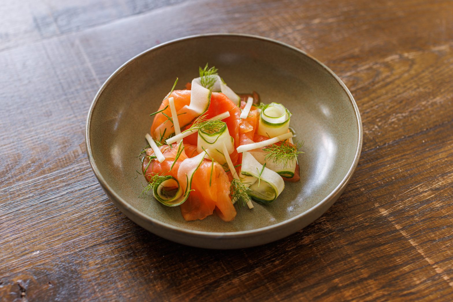 smoked salmon